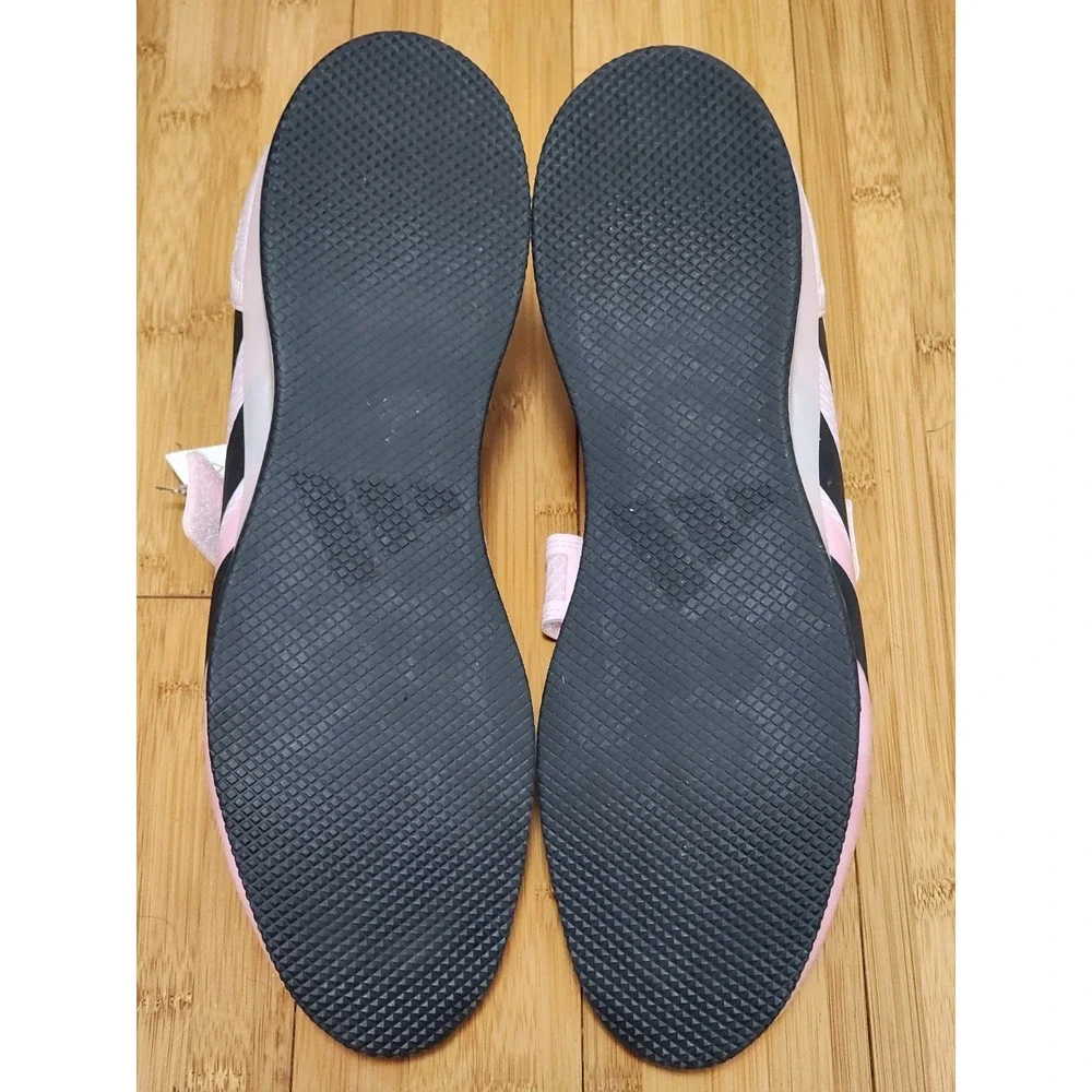 Adidas Adipower 3 Pink Black Men Size 14 Weightlifting Gym Workout Shoes JP9873